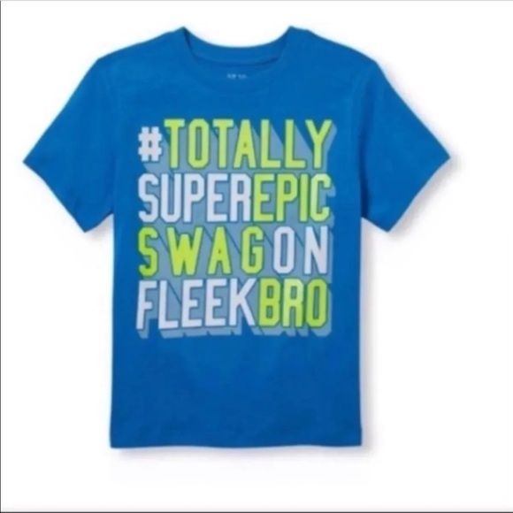 🏈NWT Boys Glow In the Dark Swagger Children’s Place Tee - Picture 4 of 4